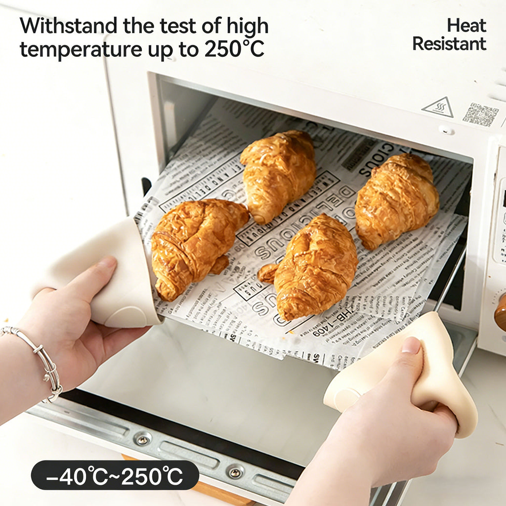 Silicone Heat Resistant Gloves –Withstand the test of hightemperature up to 250°C