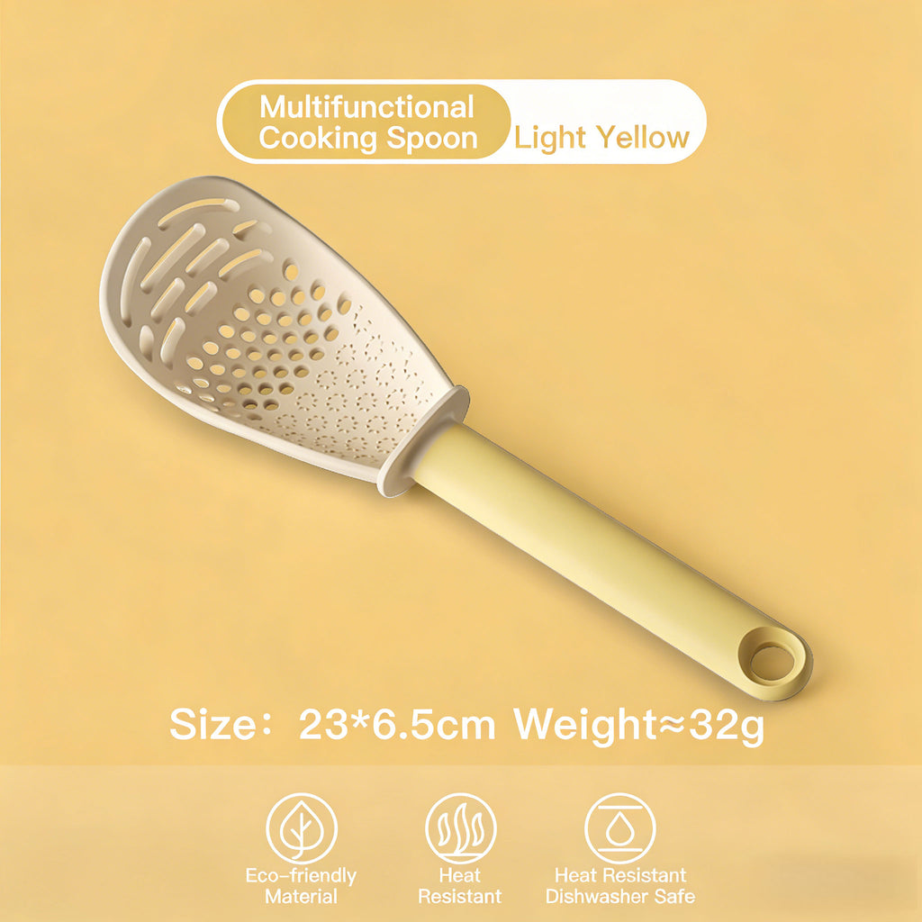 Multifunctional cooking spoon
