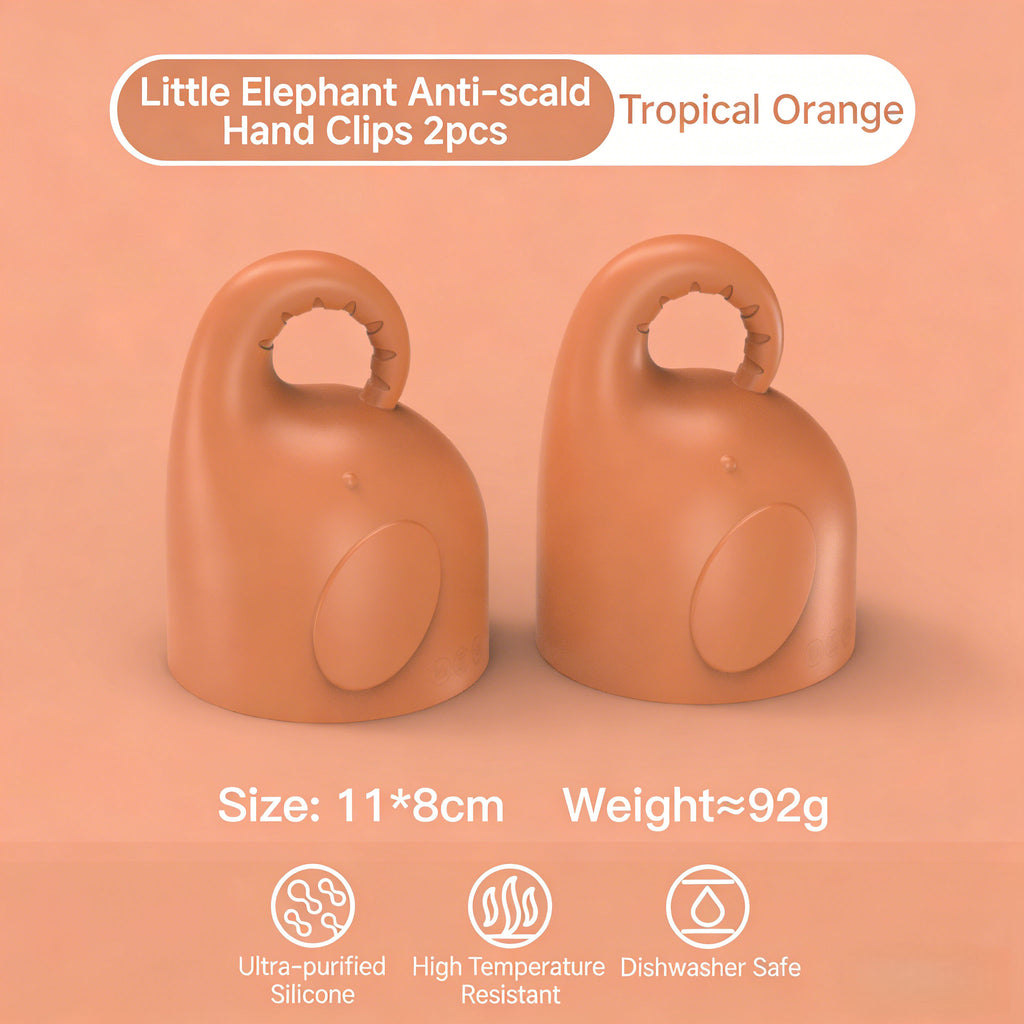 Silicone Heat Resistant Gloves –Tropical Orange