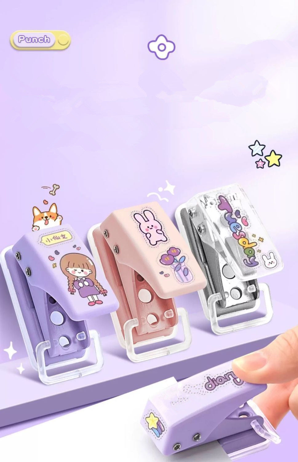 Mini hole puncher