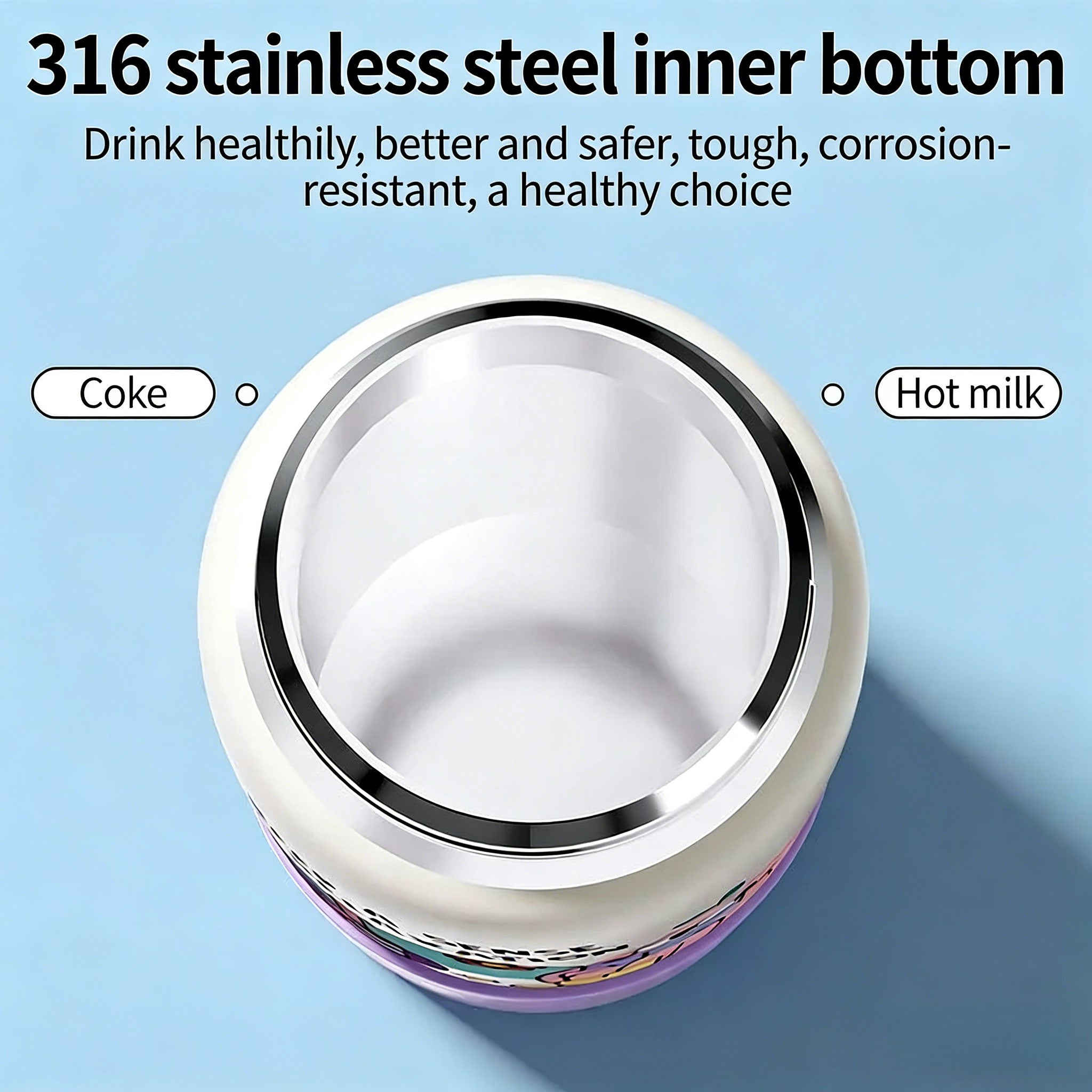 Insulated Tumbler – Vacuum Insulated Water Bottle for Kids & Travel