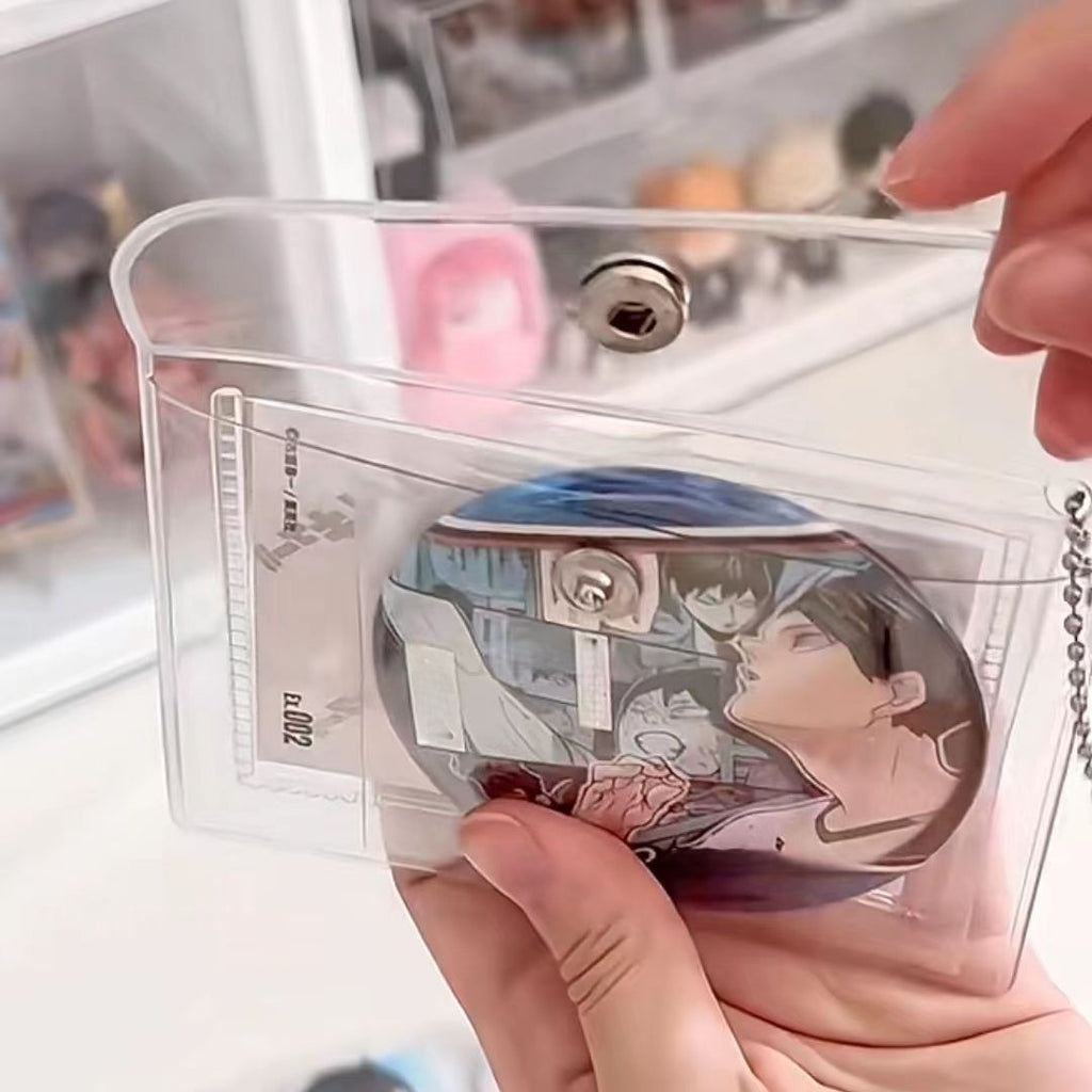 Transparent card bag