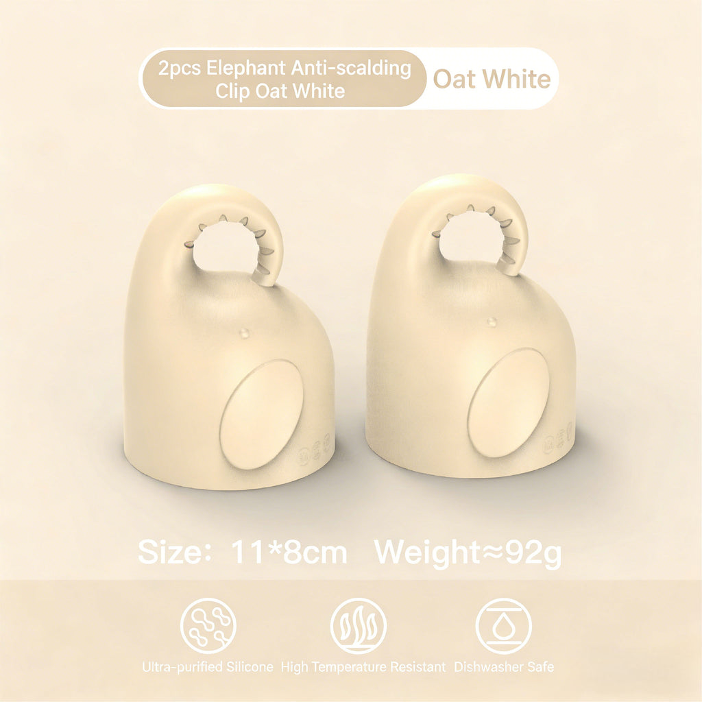 Silicone Heat Resistant Gloves –Oat White