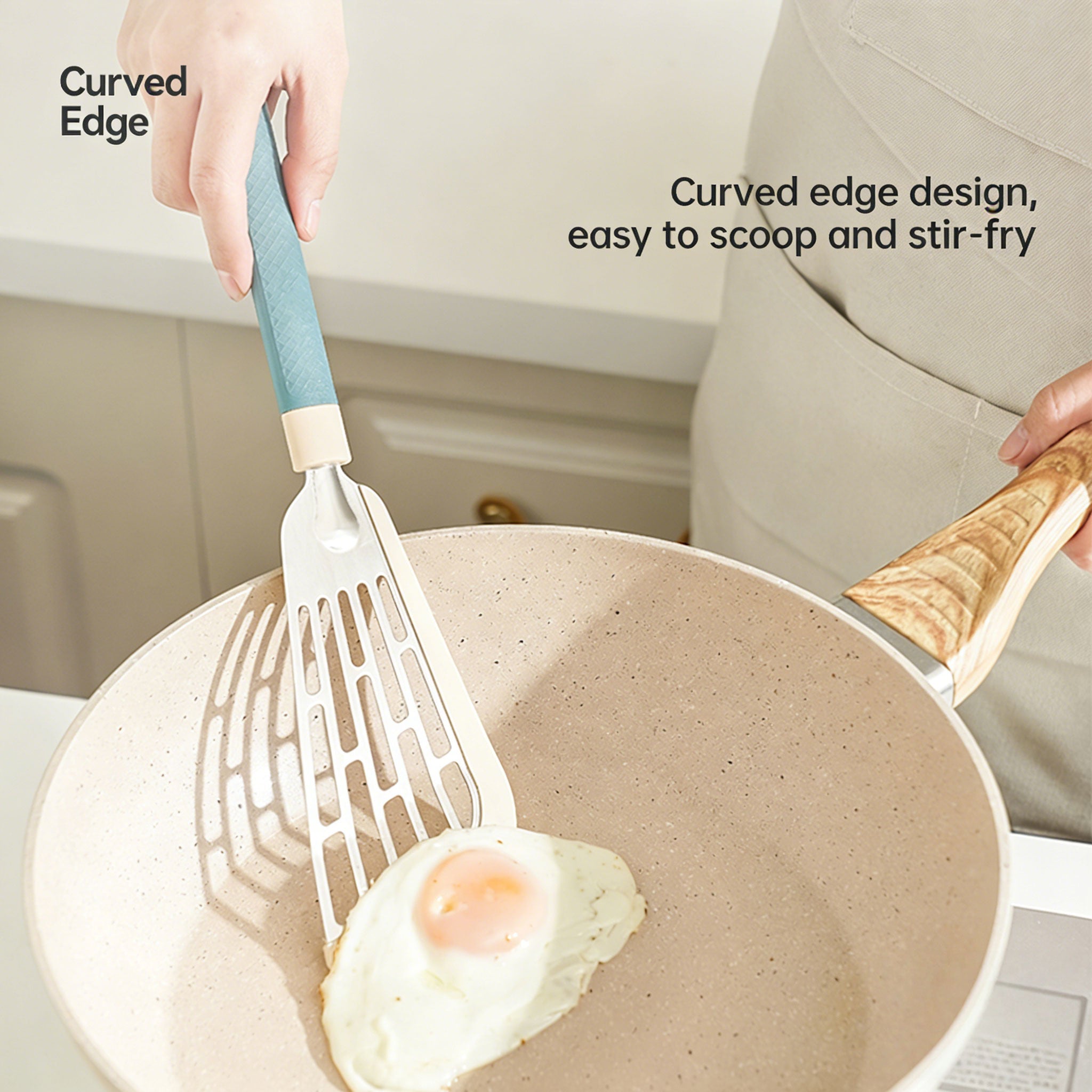 Silicone Butterfly Spatula - Safe for Non-Stick Pans