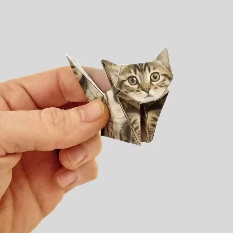 Cats and dogs origami
