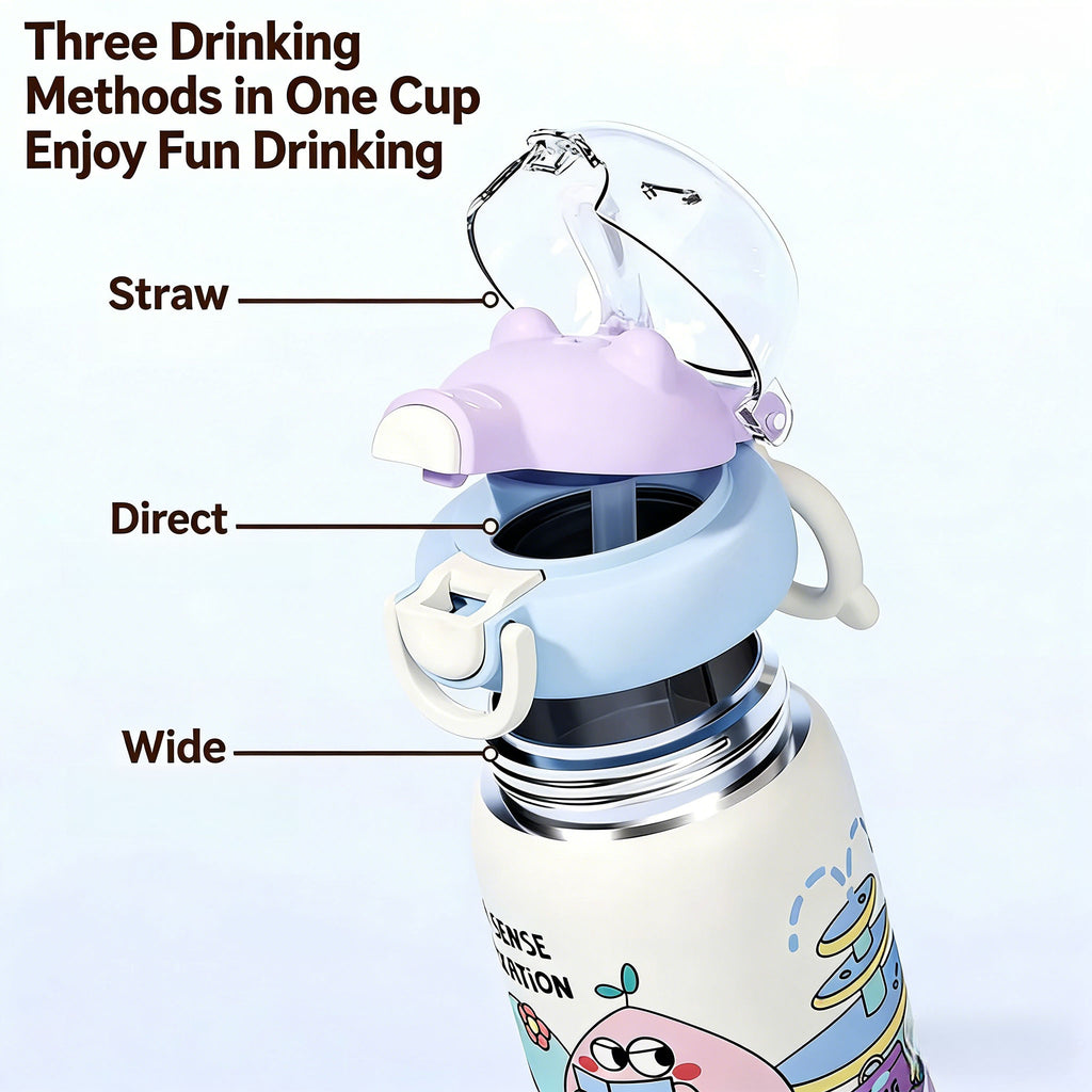 Insulated Tumbler – Vacuum Insulated Water Bottle for Kids & Travel