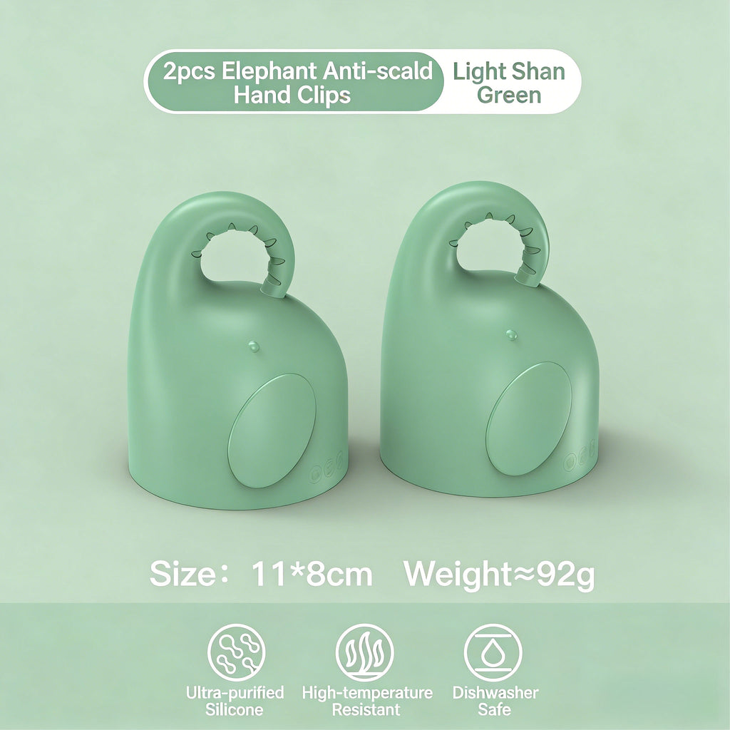 Silicone Heat Resistant Gloves –Light ShanGreen