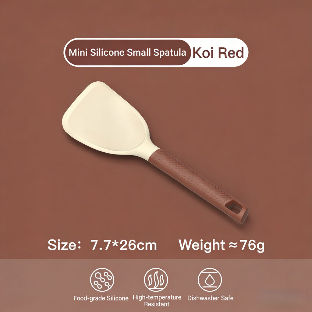 Silicone Wok Spatula -Koi Red