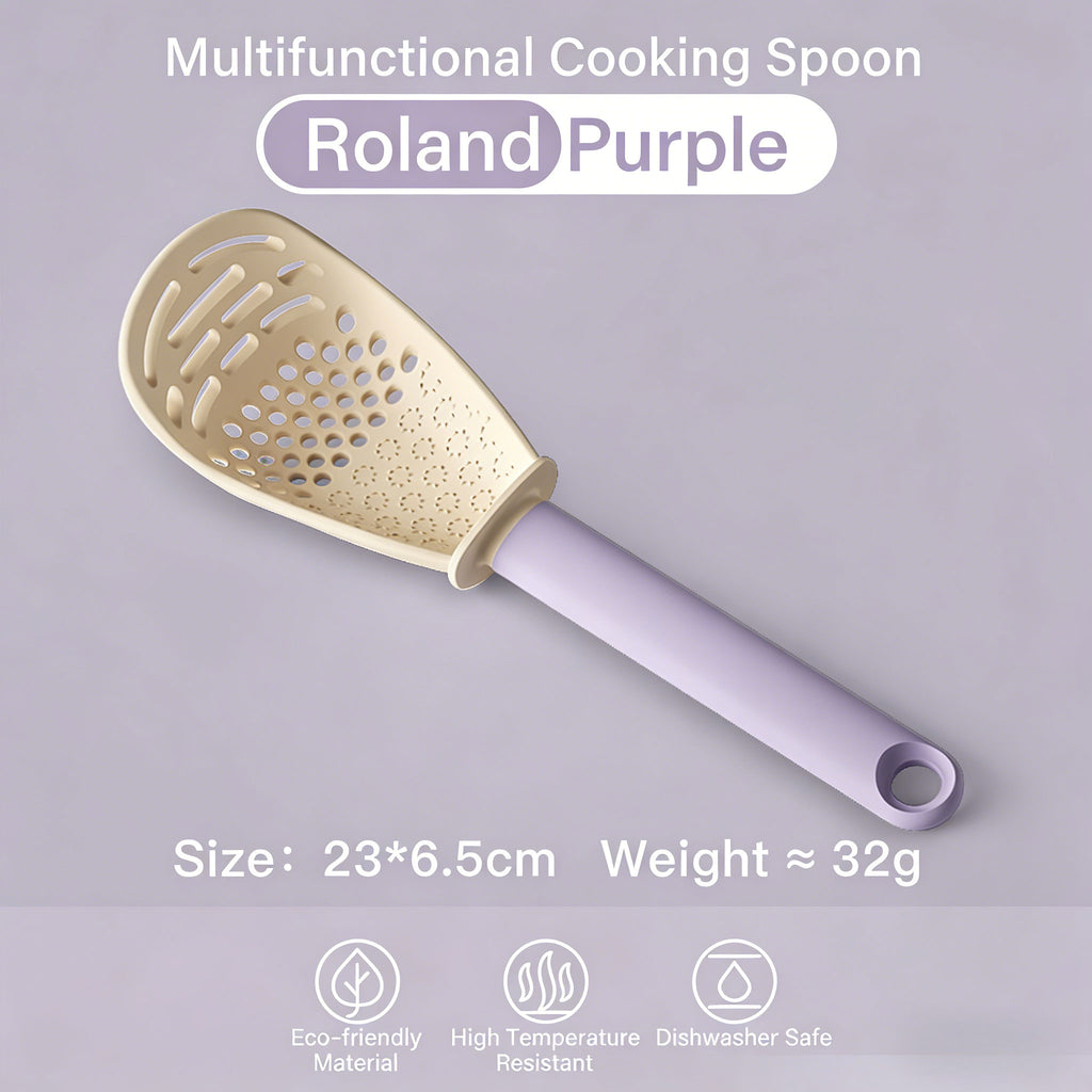 Multifunctional cooking spoon