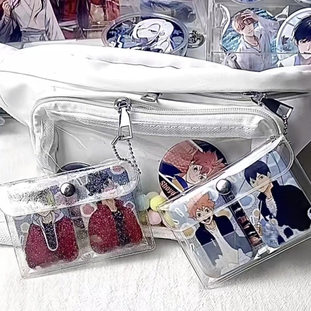 Transparent card bag