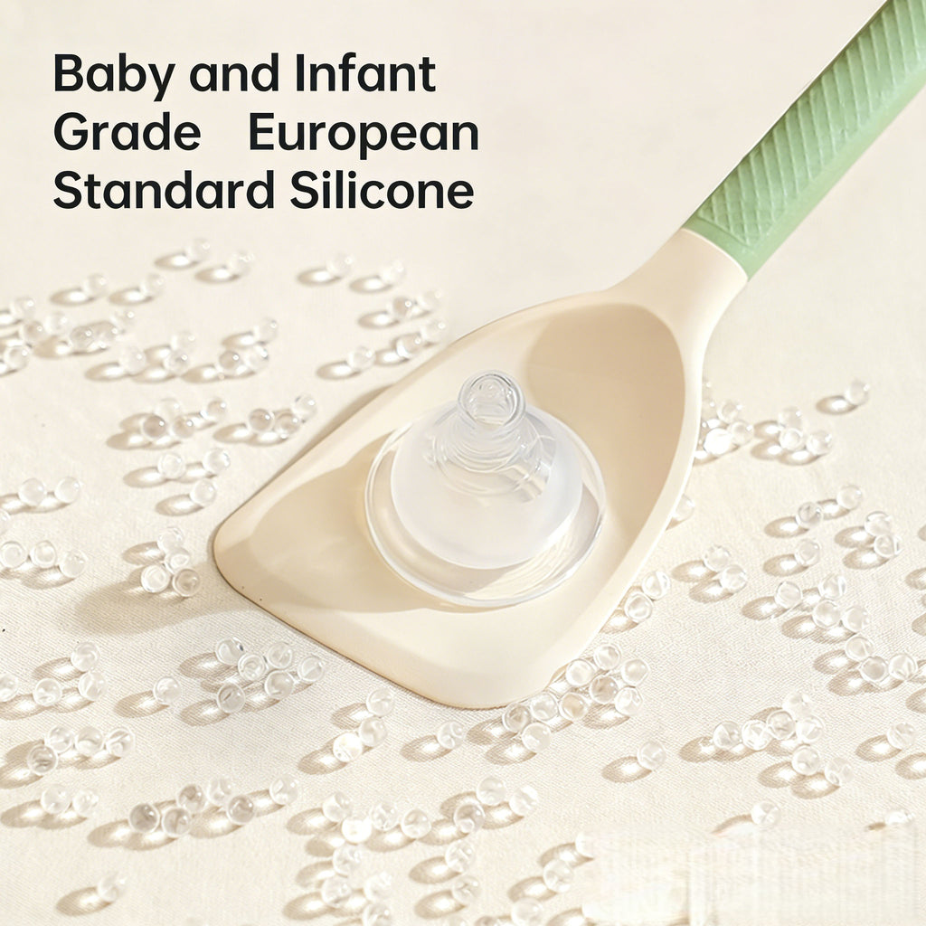 Silicone Wok Spatula -Baby and InfantGrade EuropeanStandard Silicone