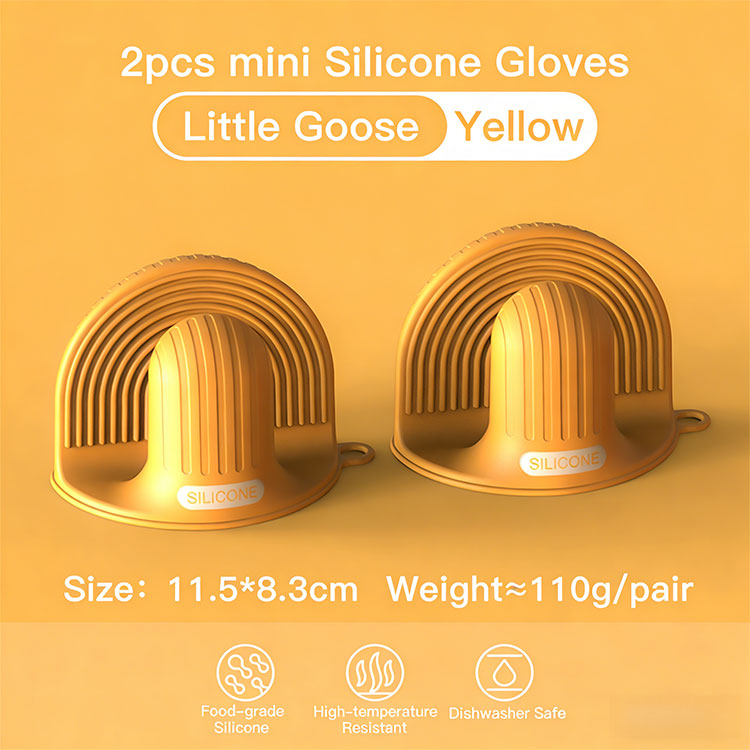 Mini Silicone Heat-Resistant Gloves
