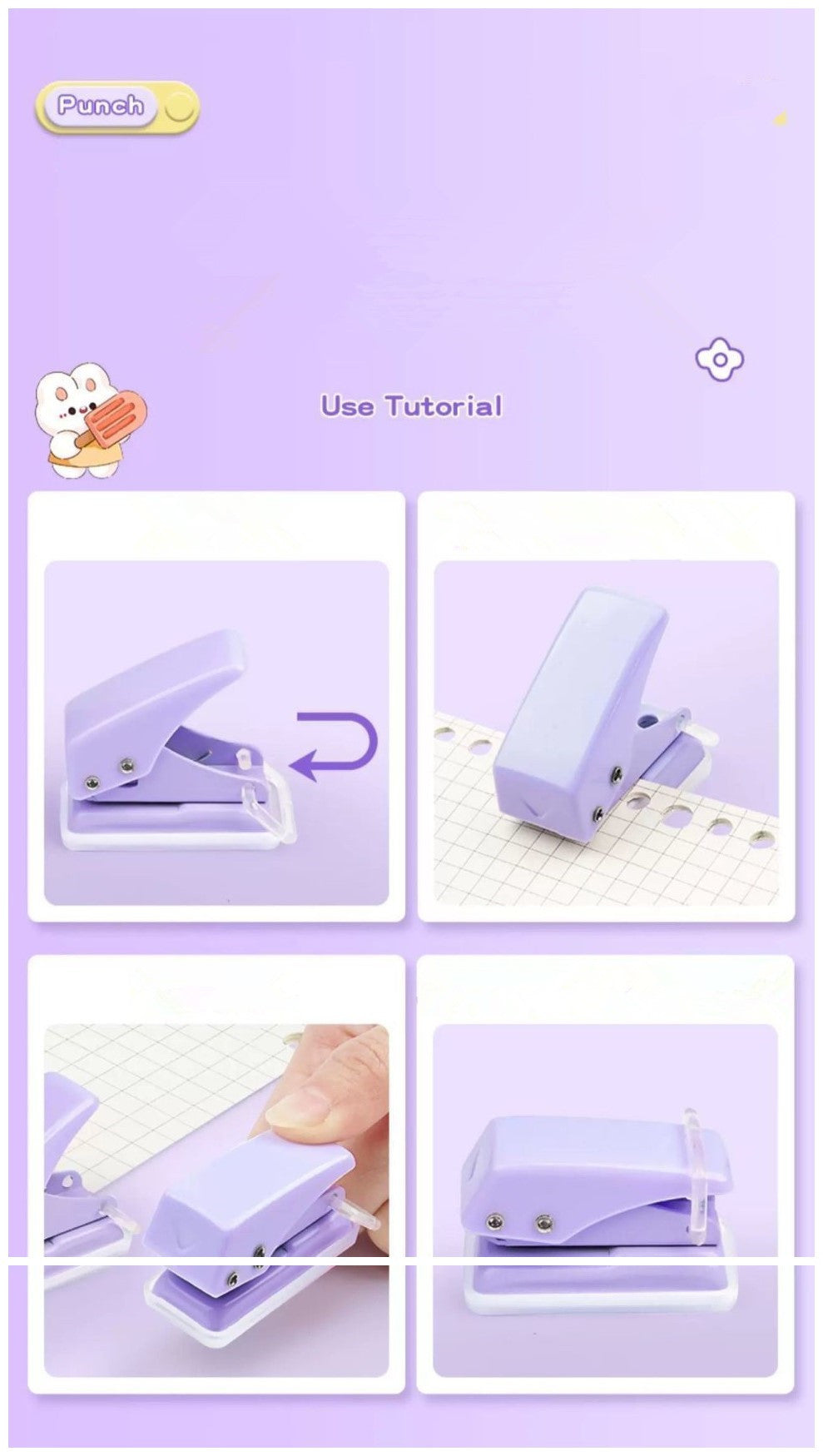 Mini hole puncher