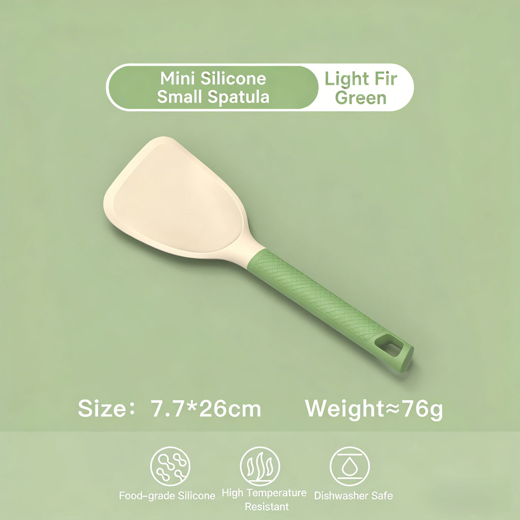 Silicone Wok Spatula -Light Fir Green