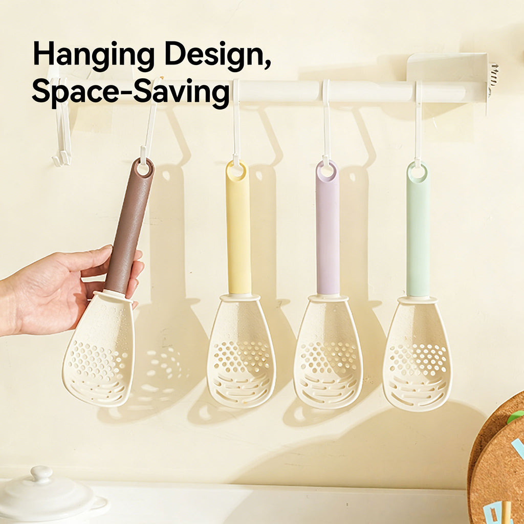 Multifunctional Cooking Spoon -Hanging Design,Space-Saving