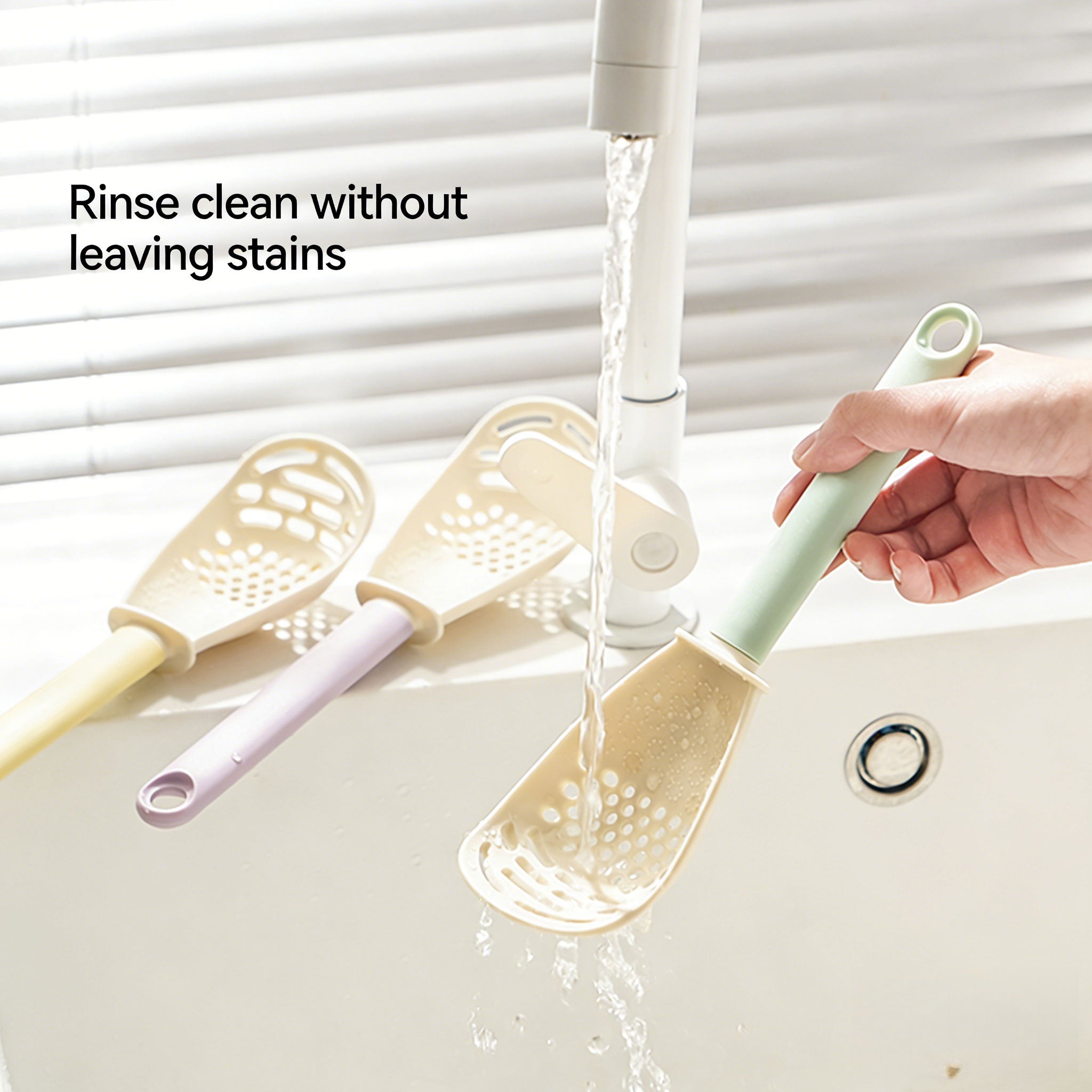 Multifunctional Cooking Spoon-Rinse clean withoutleaving stains