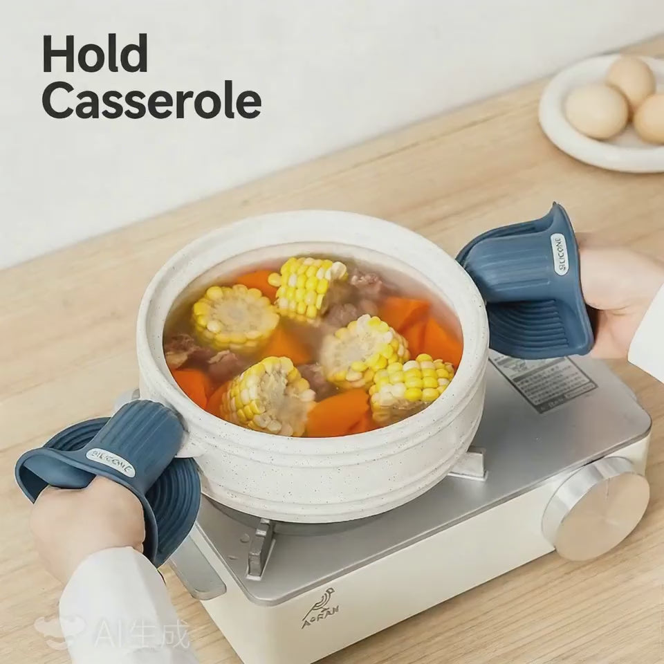 Mini Silicone Heat-Resistant Gloves